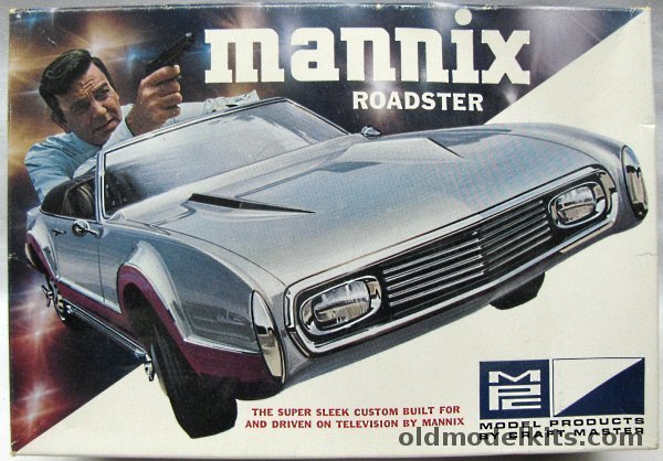 MPC 1/25 Mannix Roadster - George Barris Customized 1968 Oldsmobile Toronado, 609-200 plastic model kit